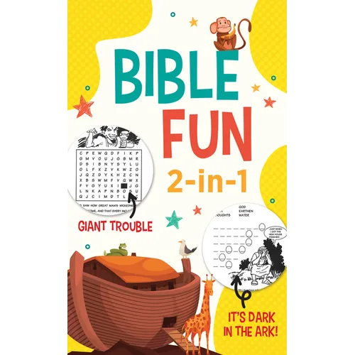 Bible Fun 2-In-1: Giant Trouble and It's Dark in the Ark! - Paperback
