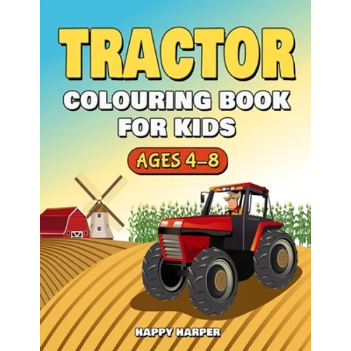 Tractor Colouring Book - Paperback