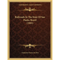 Railroads In The State Of Sao Paulo, Brazil (1903) - Paperback