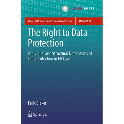 The Right to Data Protection: Individual and Structural Dimensions of Data Protection in EU Law - Paperback