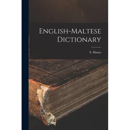 English-Maltese Dictionary - Paperback