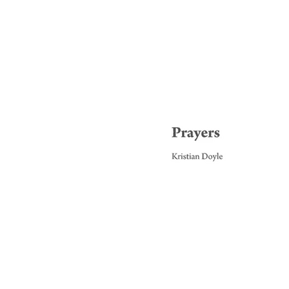 Prayers - Paperback