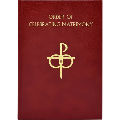 The Order of Celebrating Matrimony - Bonded Leather