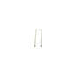 14k Yellow Gold Double Chain Dangle Earrings