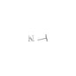 14k White Gold CZ Initial N Stud Earrings