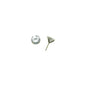 14k Yellow Gold 3.50 ct Cubic Zirconia Round Earrings