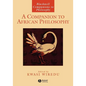 A Companion to African Philosophy - Paperback