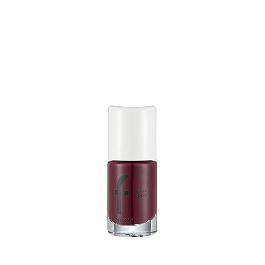 Flormar Full Color Extra Pigmented Nail Polish - Royal Maroon - High Pigmentation Nail Polish