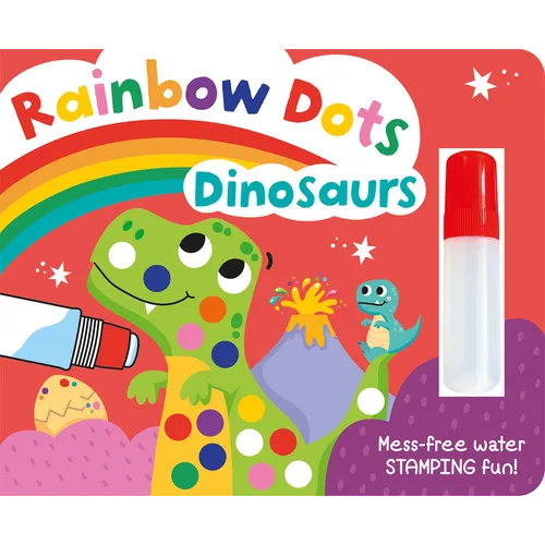 Rainbow Dots Dinosaurs - Hardcover