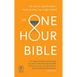The One Hour Bible, Abridged Edition, British Text, NLT New Living Translation, Paperback, Pocket Size: From Adam to Apocalypse in Sixty Minutes - Paperback