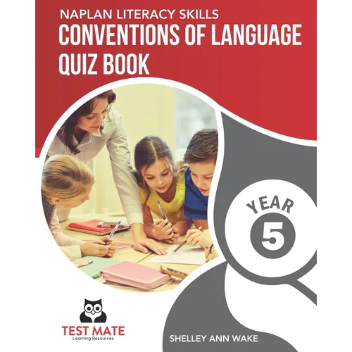 NAPLAN LITERACY SKILLS Conventions of Language Quiz Book Year 5 - Paperback