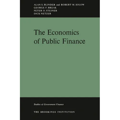 Economics Of Public Finance - Paperback