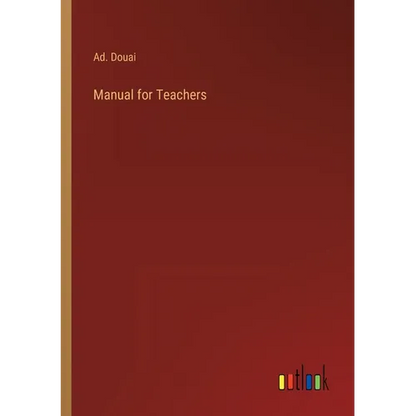 Manual for Teachers - Paperback