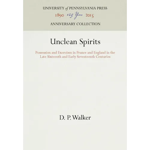 Unclean Spirits - Hardcover