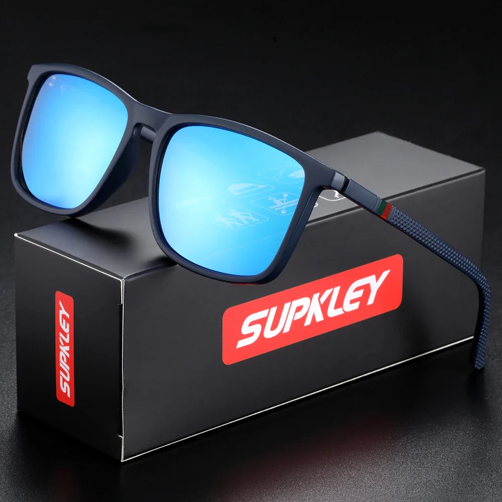 Polarized Sports Sunglasses for Men & Women - UV400 Anti-Glare Unisex Sport Eyewear
