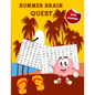 Summer Brain Quest: amazing wordsearch puzzle books ( with solutions ) - Paperback