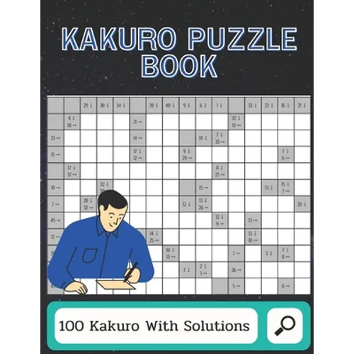 Kakuro Puzzle Book: Keep Your Brain Young (Large Print Puzzles) - Paperback