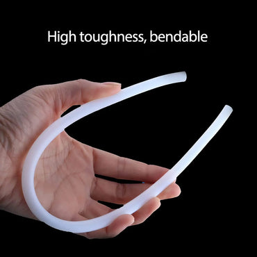 1M (3.28 ft) PTFE Bowden Tube White – Fits 1.75mm & 3mm Filament | ID 1–6mm / OD 2–8mm for V5 V6 J-Head Extruder
