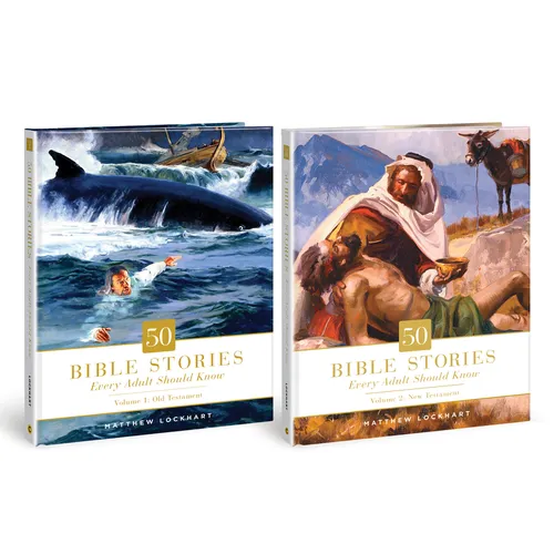 50 Bible Stories Every Adult Should Know: Two-Volume Set - Hardcover