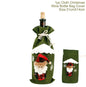Christmas Wine Bottle Cover Merry Christmas Decorations For Home 2024 Christmas Ornament Xmas Navidad Natal Gifts New Year 2025