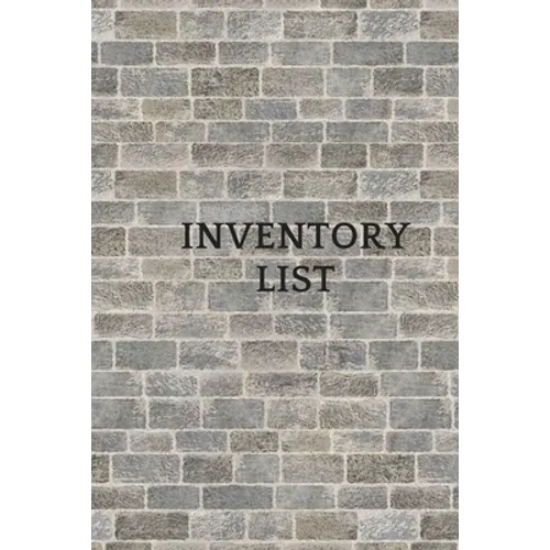 Inventory list - Paperback