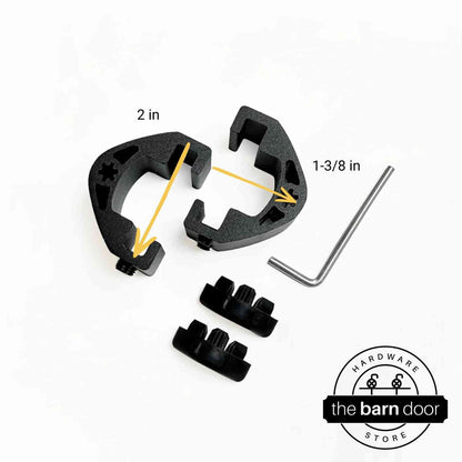 Adjustable Barn Door Track Stopper