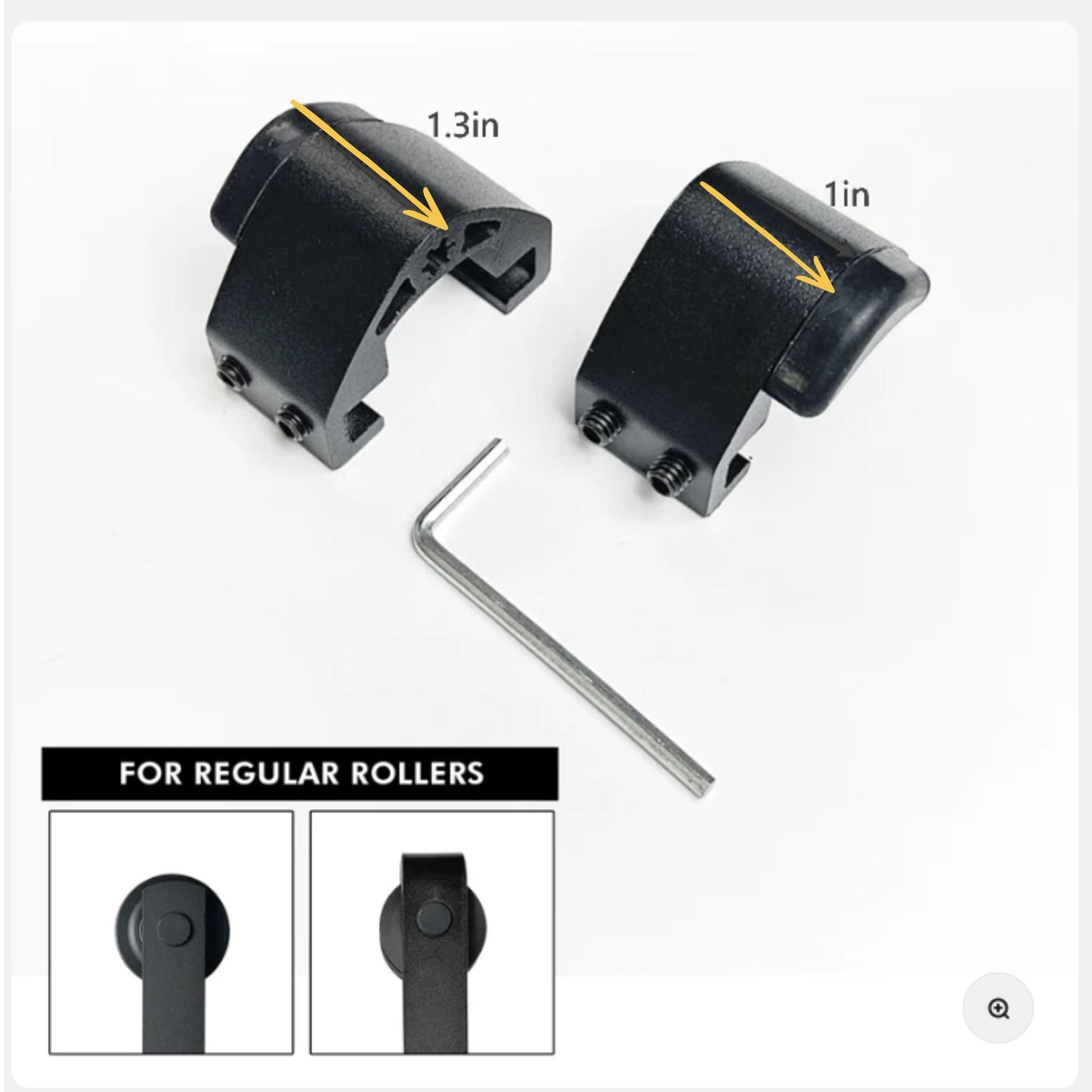 Adjustable Barn Door Track Stopper