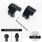 Adjustable Barn Door Track Stopper