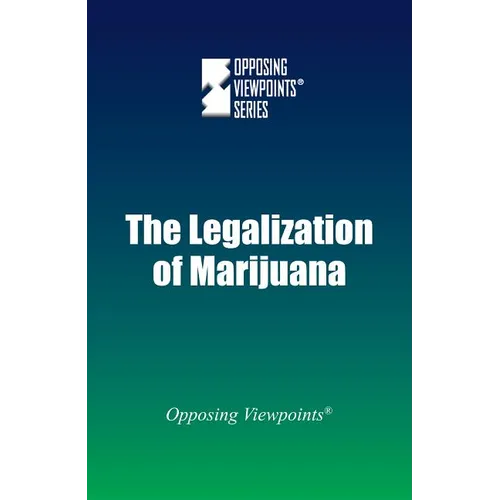Legalization of Marijuana - Paperback