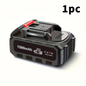 Cordless Electric Riding Lawn Mower and Weed Trimmer for Gardens & Courtyards