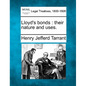 Lloyd's Bonds: Their Nature and Uses. - Paperback