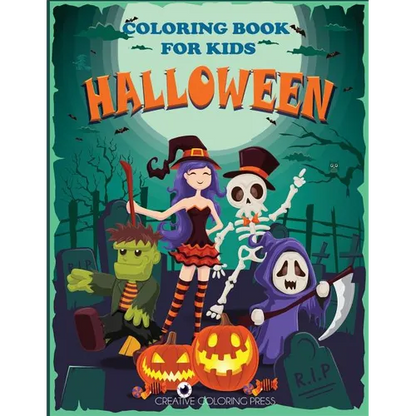 Halloween Coloring Book for Kids - Paperback