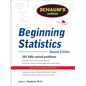 Schaum's Outline of Beginning Statistics - Paperback