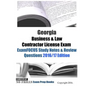 Georgia Business & Law Contractor License Exam ExamFOCUS Study Notes & Review Questions 2016/17 Edition - Paperback