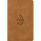 ESV Premium Gift Bible (Trutone, Nubuck Caramel, Wildflower Design) - Imitation Leather