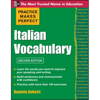 Practice Makes Perfect Italian Vocabulary - Paperback
