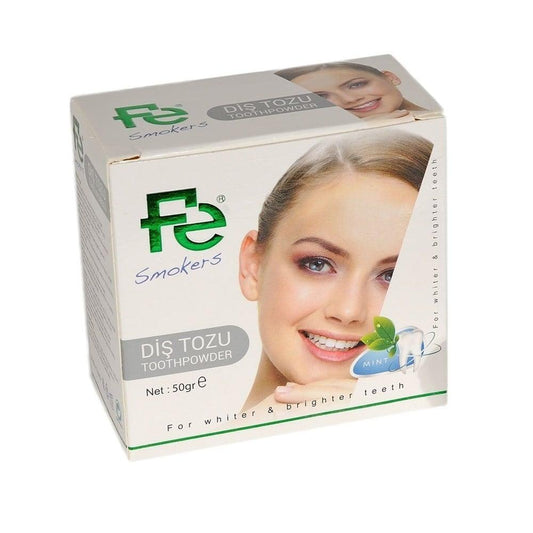 Fe Smokers Tooth Powder - 50g Teeth Whitening Oral Care