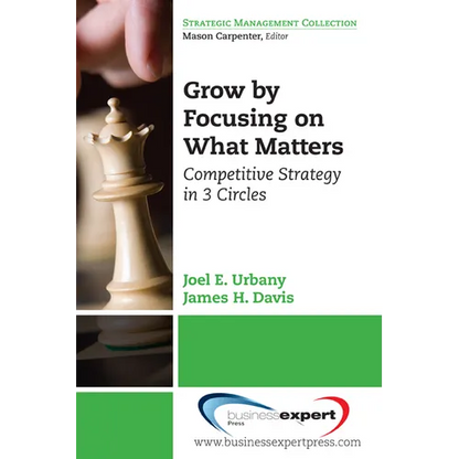Grow by Focusing on What Matters: Competitive Strategy in 3-Circles - Paperback