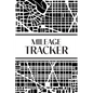 Mileage Tracker (Urban Map Black and White): 6"x9" 4 Car Mileage Tracker Over 100 pages and 30+ Entries Per Page! Auto Vehicle Mileage Journal, Odomet - Paperback