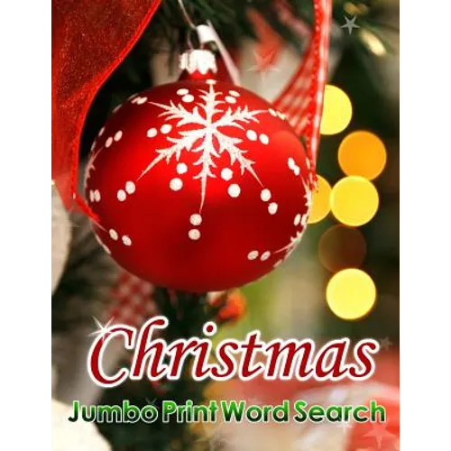 Christmas Jumbo Print Word Search - Paperback