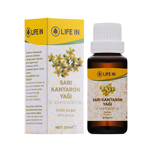 Life In Sarõ Kantaron Ya_õ 20 ml - Natural Skincare with St. John's Wort Oil for Nourished Skin