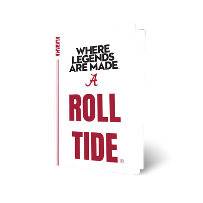 Alabama White WLAM VarsityWrapz