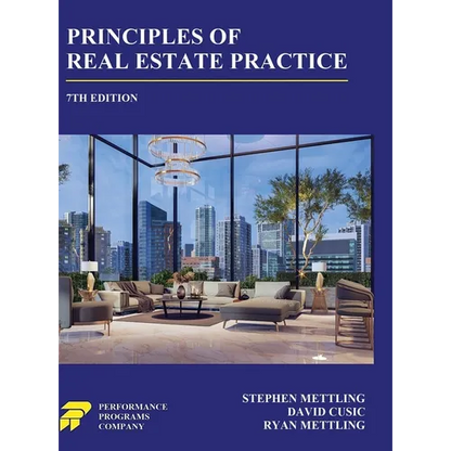 Principles of Real Estate Practice: 7th Edition - Hardcover