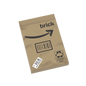 Amazing Brown Recyclable Mailer - Package - Custom Printed 2x3 Tile - Made Using LEGO® Parts
