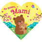 Heart-Shaped BB - I Love Mommy (Spanish - Board Book