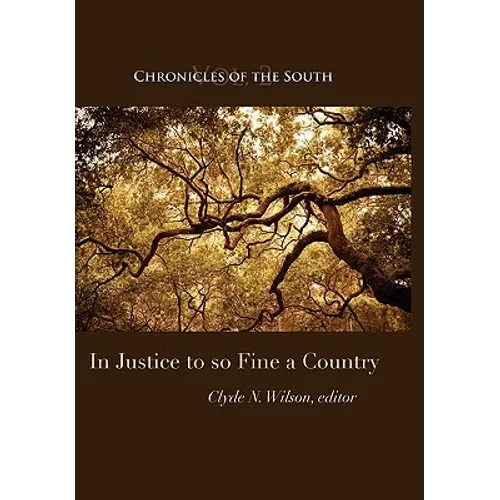 Chronicles of the South: In Justice to So Fine a Country - Hardcover