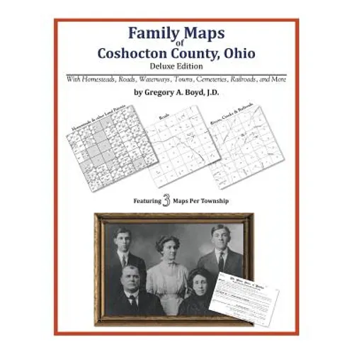 Family Maps of Coshocton County, Ohio - Paperback