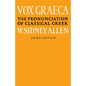 Vox Graeca: A Guide to the Pronunciation of Classical Greek - Paperback