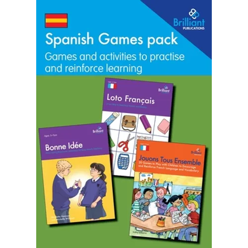 Spanish Games pack: Games and activities to practise and reinforce learning - Paperback