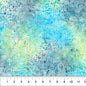 Aqua Blue Medallion Flora 83632-43 Cotton 44/45 Fabric Per Yard